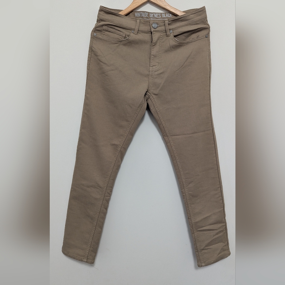 Vintage Jeans Black Pants Slim Fit. Size 32.